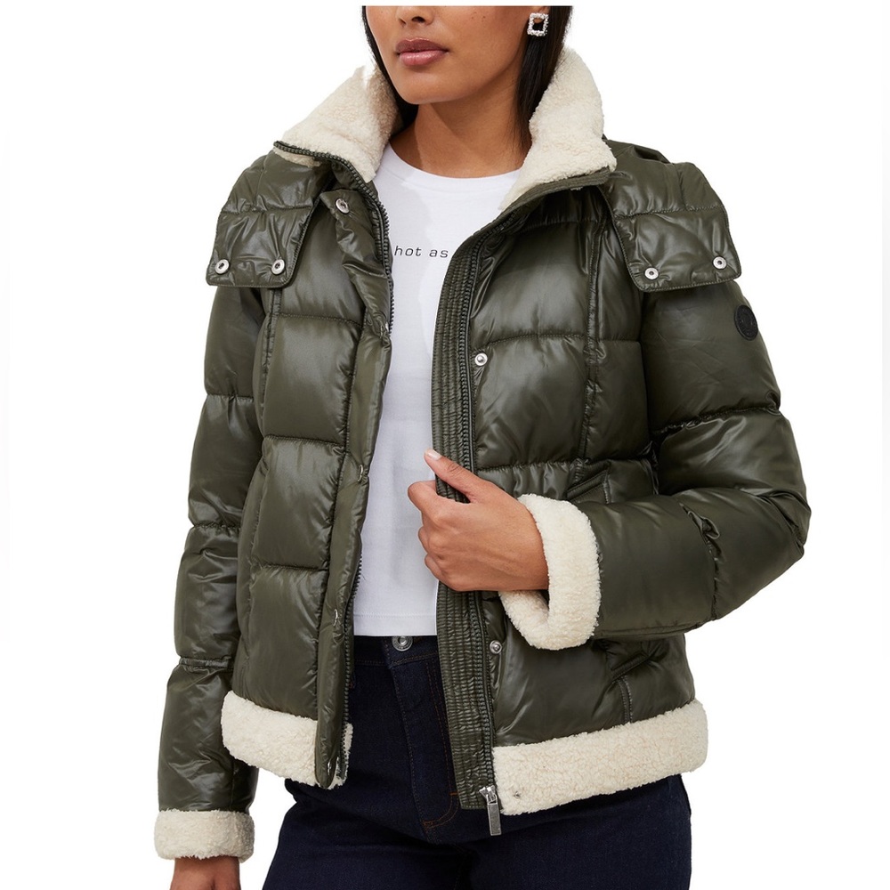 French connection Sherpa lined jacket